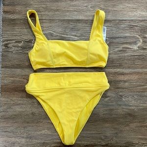 Forever 21 Bikini High Waist Bottoms XL & matching Top L!